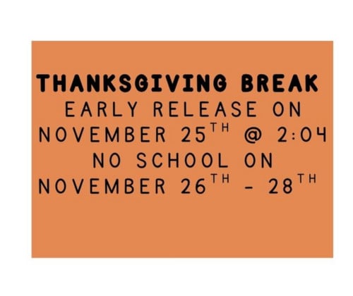 Thanksgiving Break